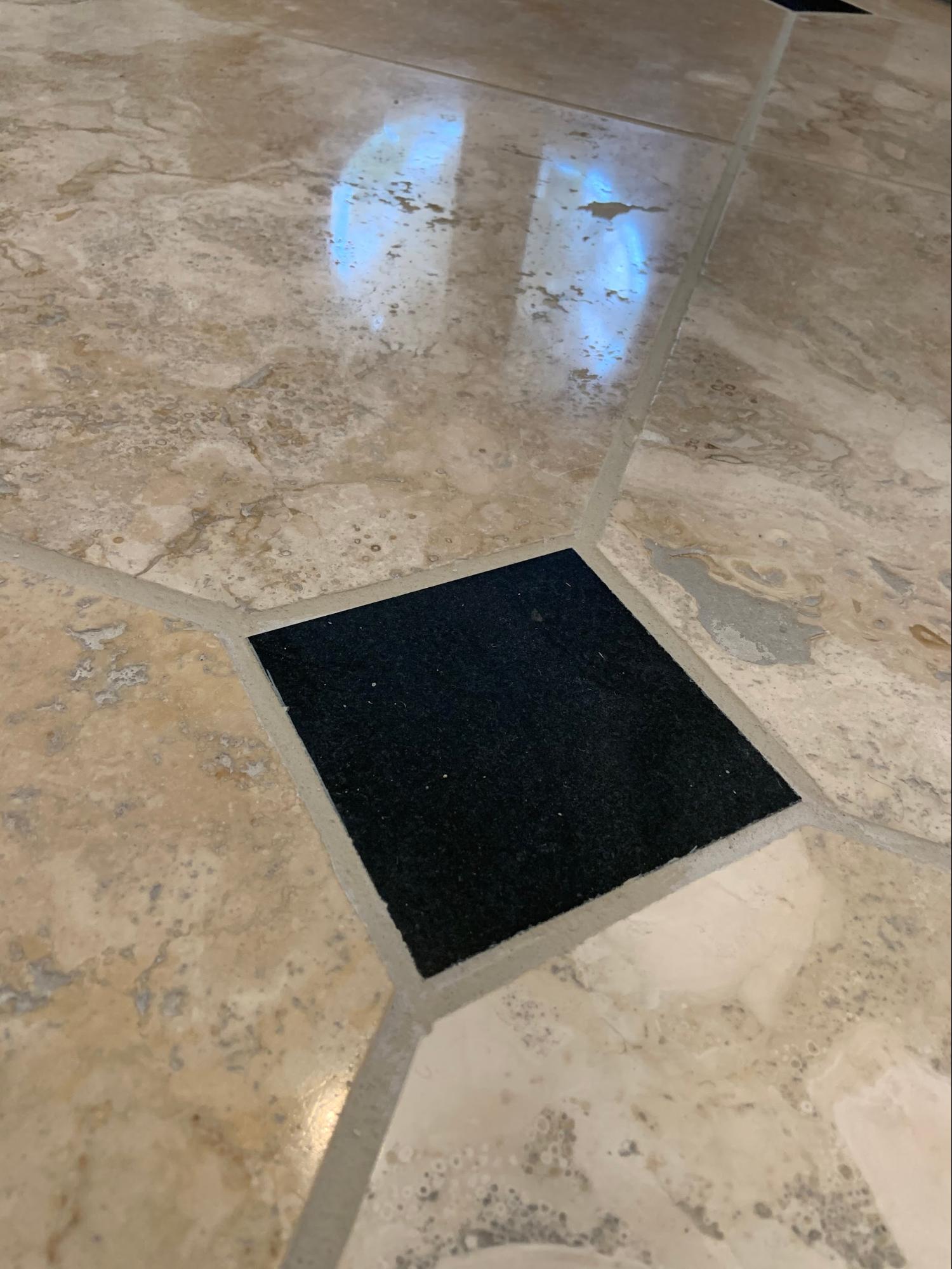 Commercial marble flooring