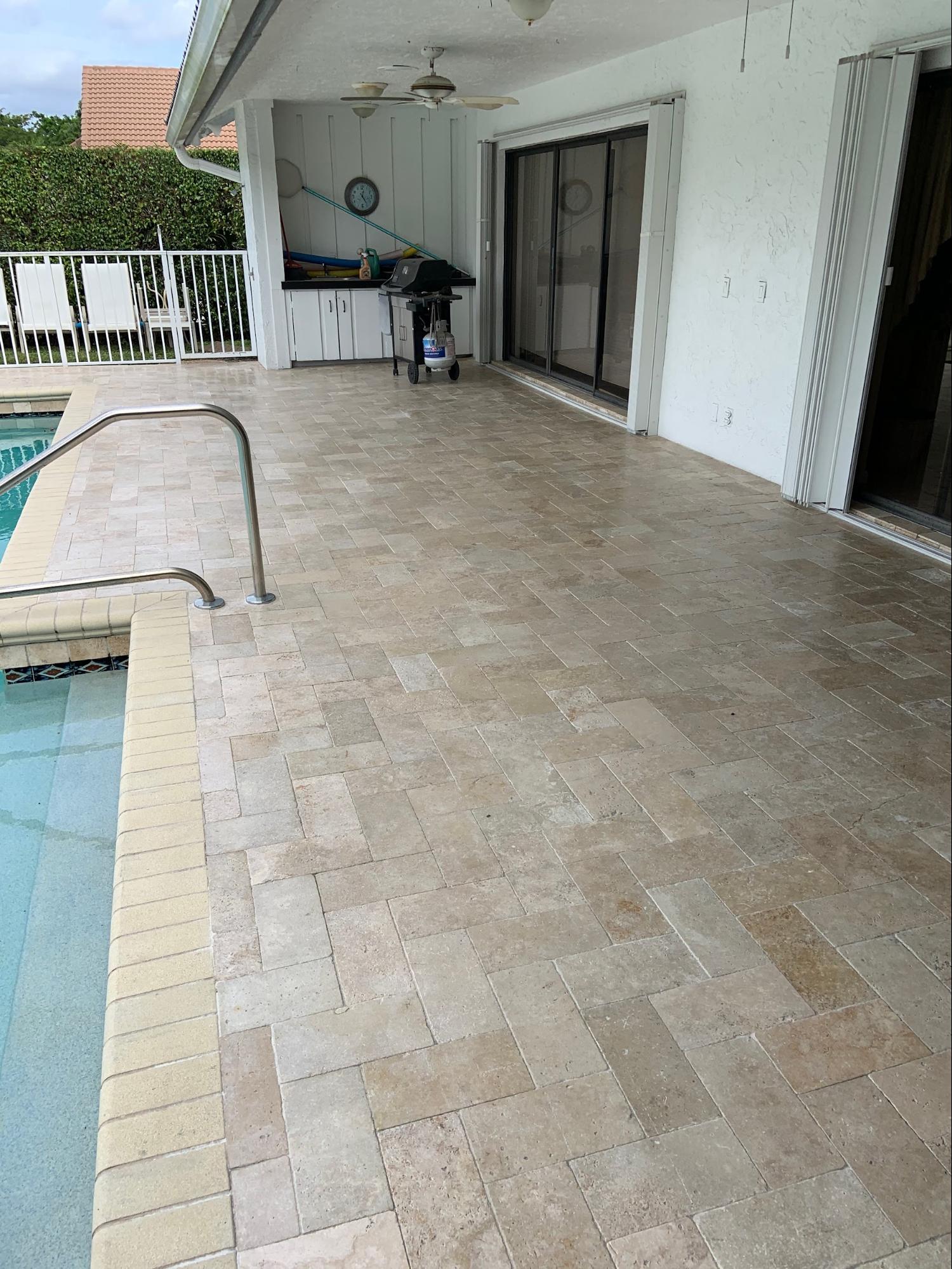Pool deck restoration